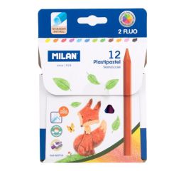 Pastellpliiatsid MILAN 12 tk
