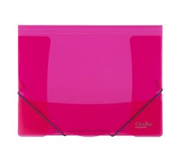 Dok.mapp OPALINE 3 klapi ja nurgakummidega, A4, punane