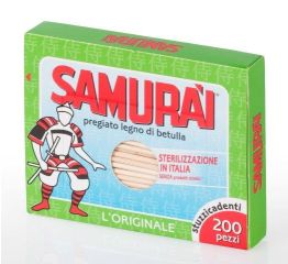 Hambatikud SAMURAI 200 tk pappkarbis