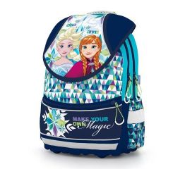 Seljakott FROZEN, 35 x 18 x 40 cm, klapiga, ergonoomiline