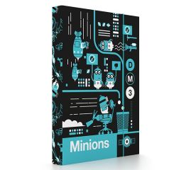 Vihikumapp MINIONS-3, A4, kummiga