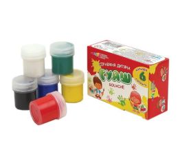 Guašš WIG 6 värvi 20 ml