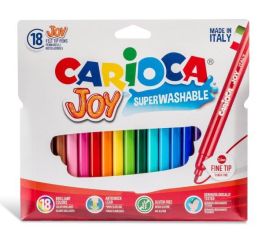 Viltpliiatsid CARIOCA JOY 18 tk blistris