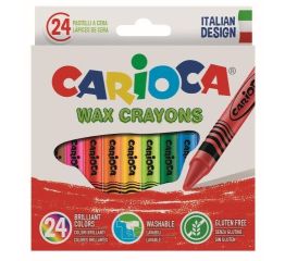 Vahapliiatsid CARIOCA 24 värvi, paberümbrisega