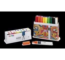 Akrüülmarkerid CARIOCA PLUS 18 värvi