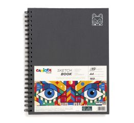 Visandiplokk CARIOCA PLUS A4 40lehte, 160gr/m2