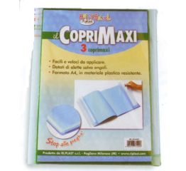 Töövihikukaaned A4,läbipaistev,3tk pakis