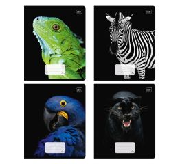 Kaustik EKSOOTILISED LOOMAD 48 lehte ruuduline