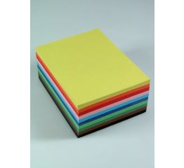 Värvipaberite komplekt A4 10 värvi x 50 lehte