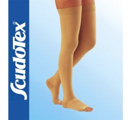 Sukad CCL.1, avatud varbaosaga, lühike mudel, 18-21 mmHg, RAL - CS106