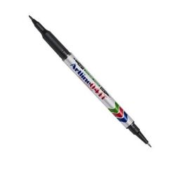 Marker perm.Artline 2 otsa 0,4 ja 1,0-must,blist.