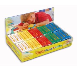 Plastiliin JOVI 30x50 g karbis, 5 põhivärvi