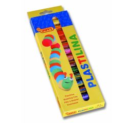 Plastiliin JOVI 15x15 g riputatavas pappkarbis