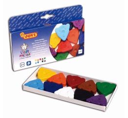 Rasvakriidid JOVI Magic Bear 10 põhivärvi