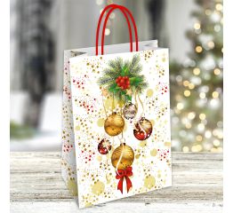 Sangadega jõulukott JÕULUKOMPOSITSIOON 26x12x35