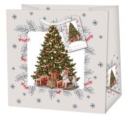 Sangadega jõulukott JÕULUPUU 15x6x14,5