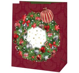 Sangadega jõulukott JÕULUPÄRG 19x10,2x23