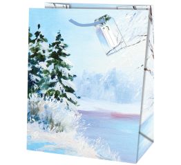 Sangadega jõulukott TALVEMAAGIA 19x10,2x23