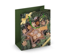 Sangadega jõulukott PIPARKOOGID 19x10,2x23