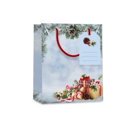 Sangadega jõulukott JÕULUD 19x10,2x23