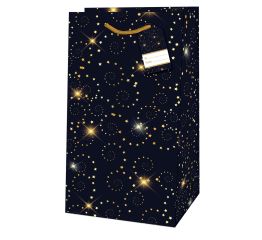 Sangadega jõulukott TÄHEKESED 11x6,5x21