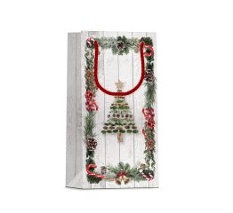 Sangadega jõulukott KODUNE KUUSK 11x6,5x21