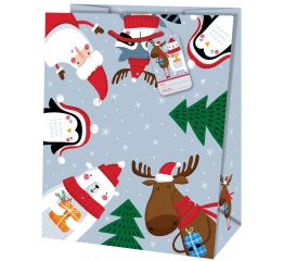 Sangadega jõulukott JÕULU OOTEL 26,7x13,7x33