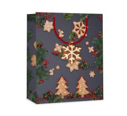 Sangadega jõulukott JÕULUMAITSE  26,7x13,7x33
