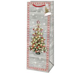 Sangadega pudelikott HÄID JÕULE 12,6x8,9x36