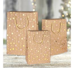 Sangadega FLORIO jõulukott WOOD