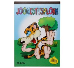 Joonistusplokk 20 lehte A4