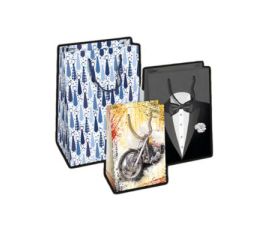 Kinkekott sangadega MEES, 18 x 11 x 23 cm, assortii