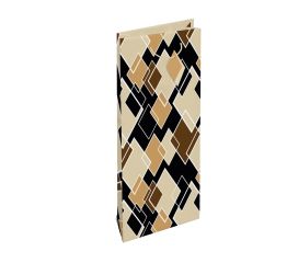 Sangadega pudelikott 12,6x8,9x36 ROMBID