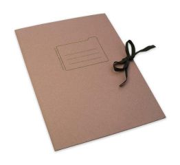 Paberimapp A 4 , seotav, roostepruun