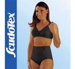 Korsettpüksid tugevdusega, musta värvi - S353