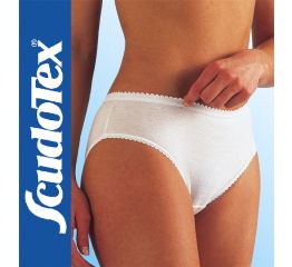 Lekkekindlad aluspüksid, valged - S718