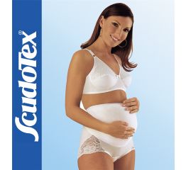 Bandaazpüksid pitsiga rasedale, valged-S900