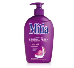 Vedelseep MITIA 0,5 l - Sensual fresh, pumbaga